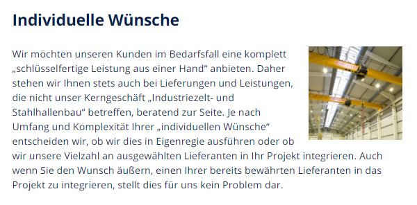 Industriezelte und Leichtbauhallen Mudau