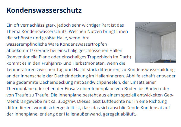 Leichtbauhallen Mudau